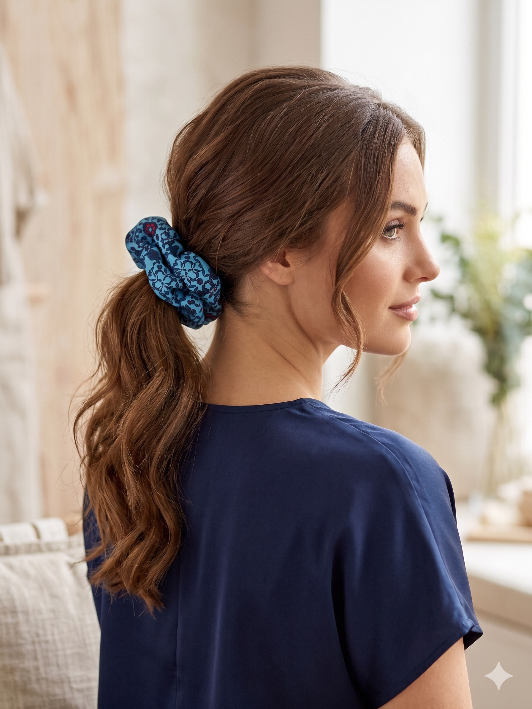 Maxi Scrunchie Turquesa C