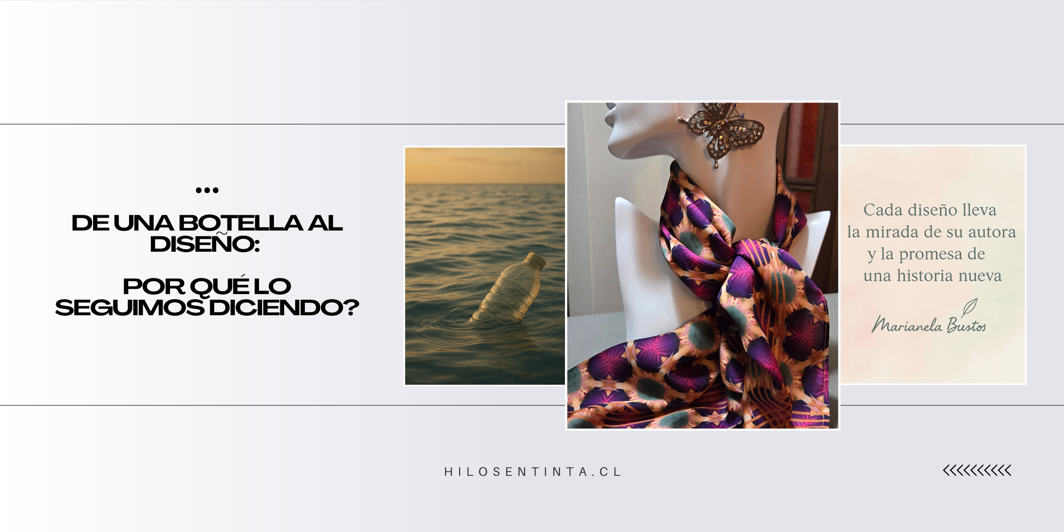 Por qué insistimos: el origen reciclado de nuestras telas como declaración de principios