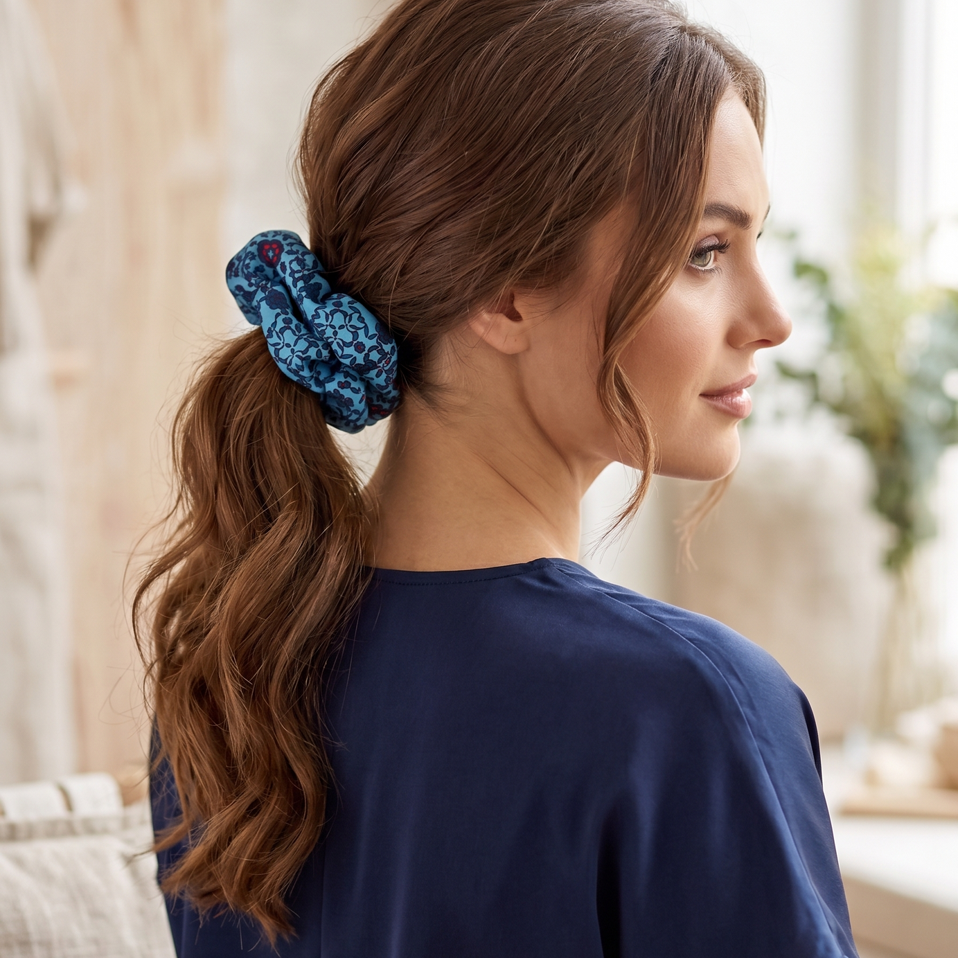 Maxi Scrunchie Turquesa C