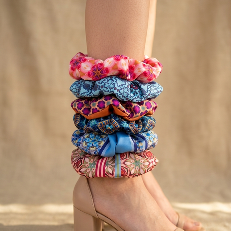 Maxi Scrunchie Turquesa C