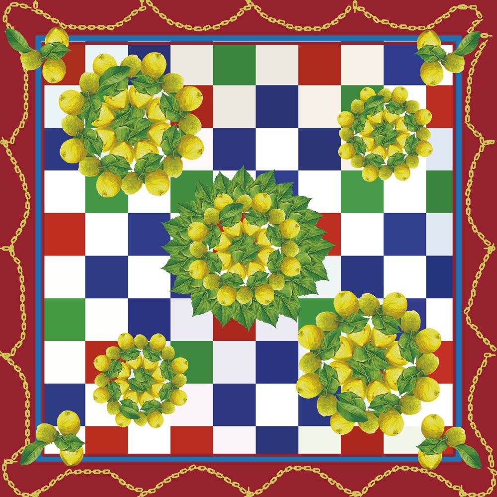 Pañuelo Aires Sicilianos Eco-Mare D