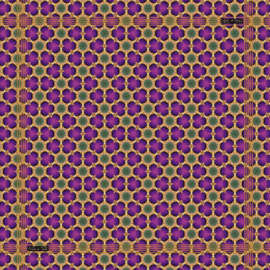 Pañuelo Pétalos y Estrellas Eco-Luxe F