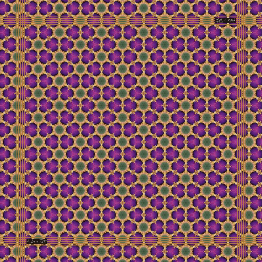 Pañuelo Pétalos y Estrellas Eco-Luxe F