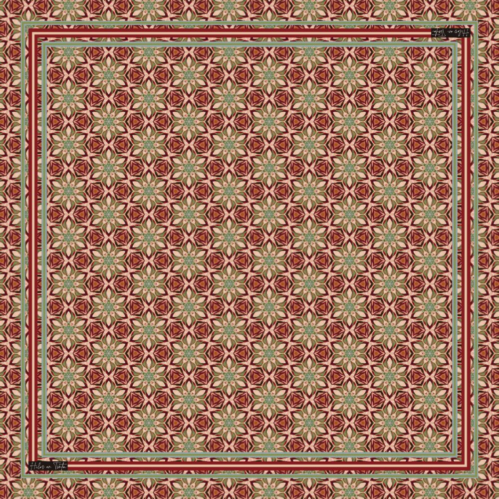 Pañuelo Pétalos y Estrellas Eco-Luxe B