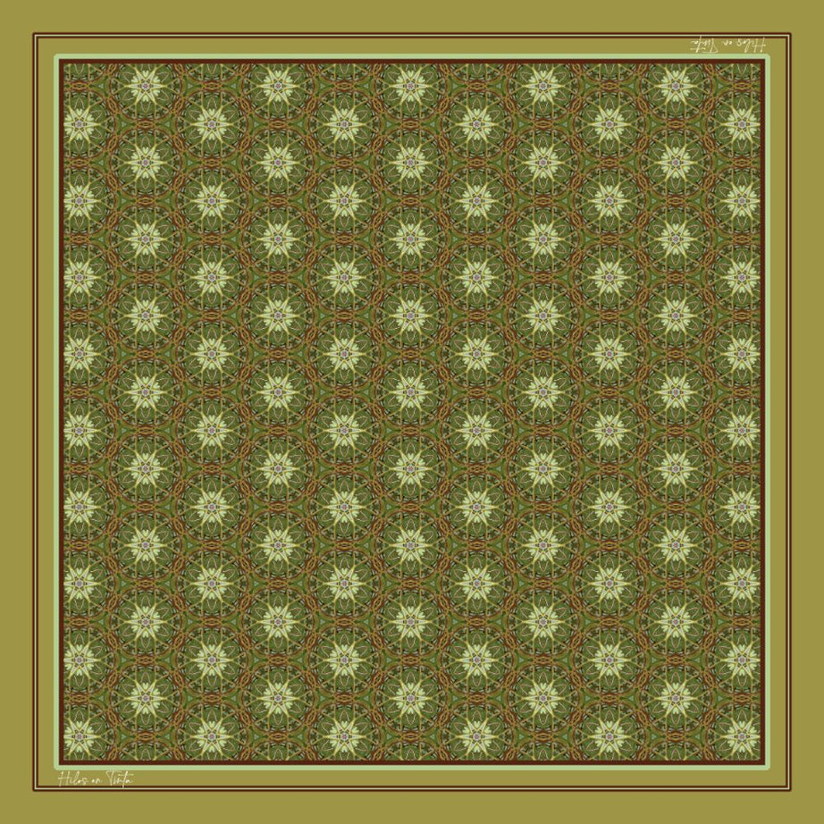 Pañuelo Pétalos y Estrellas Eco-Luxe N