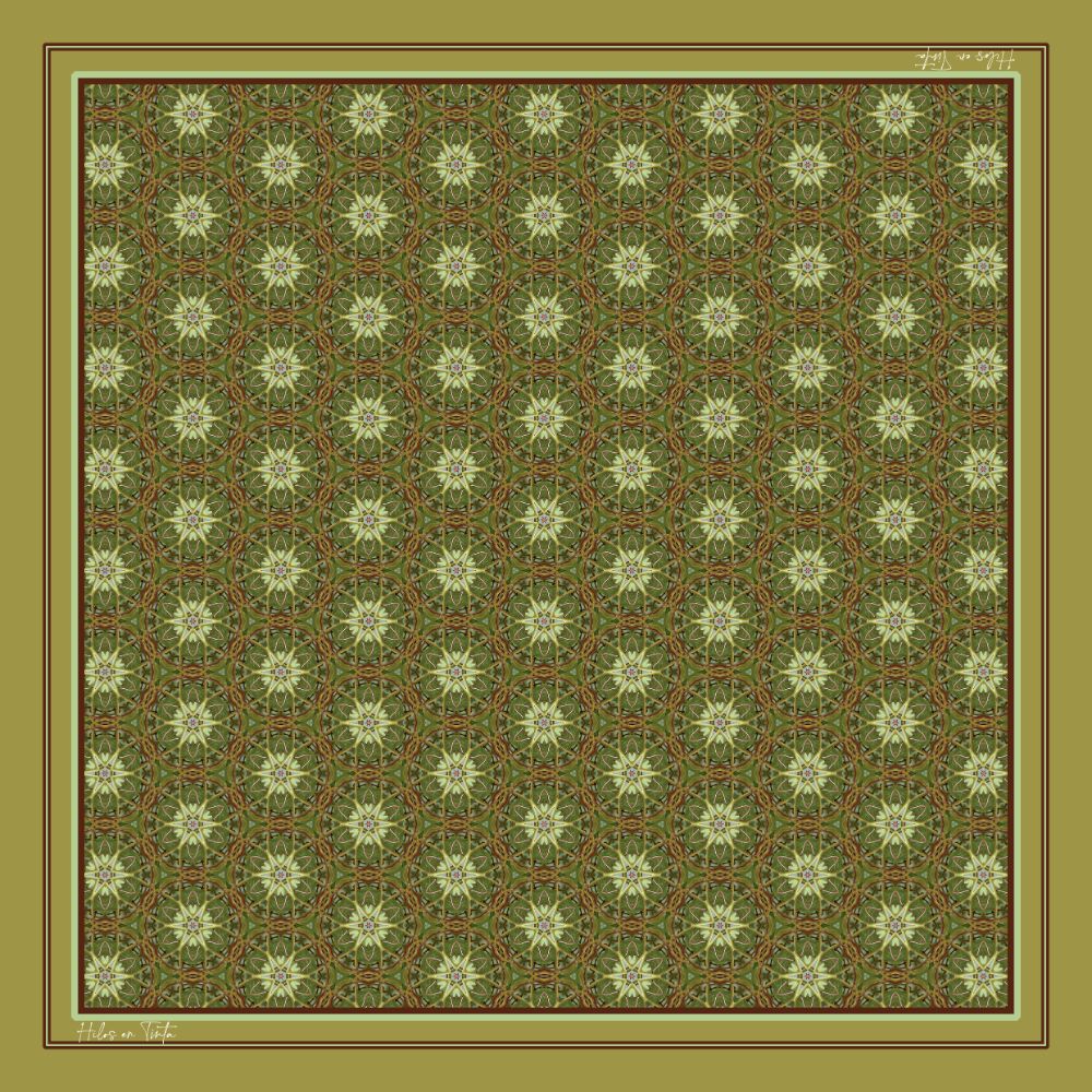Pañuelo Pétalos y Estrellas Eco-Luxe N
