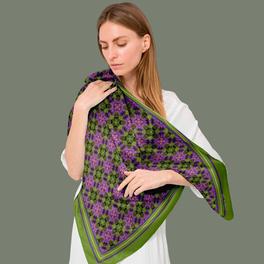 Pañuelo Pétalos y Estrellas Eco-Luxe E