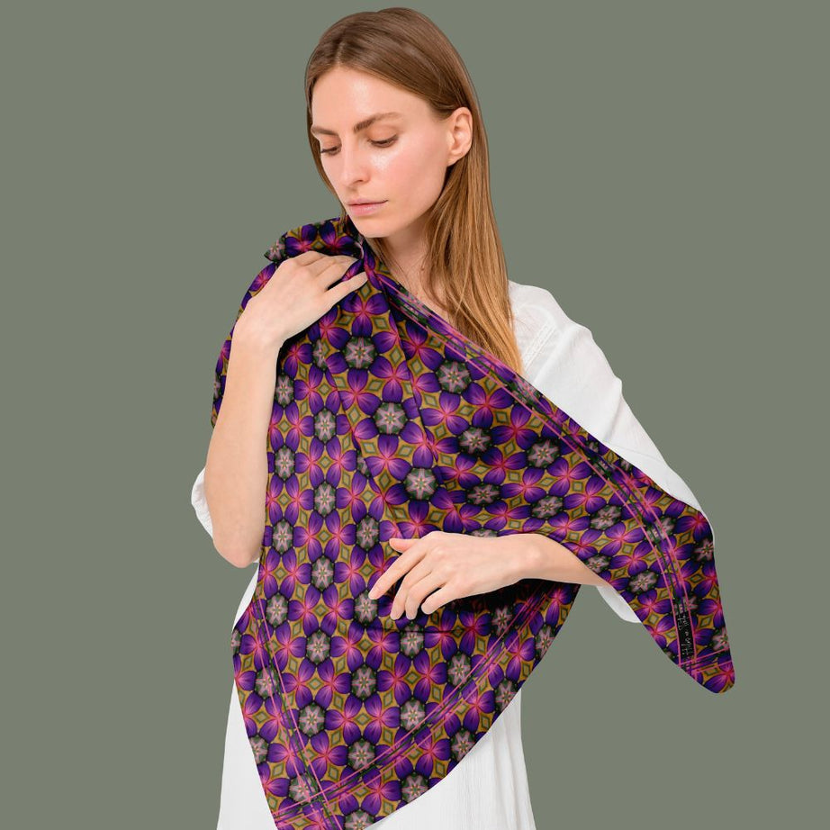 Pañuelo Pétalos y Estrellas Eco-Luxe H