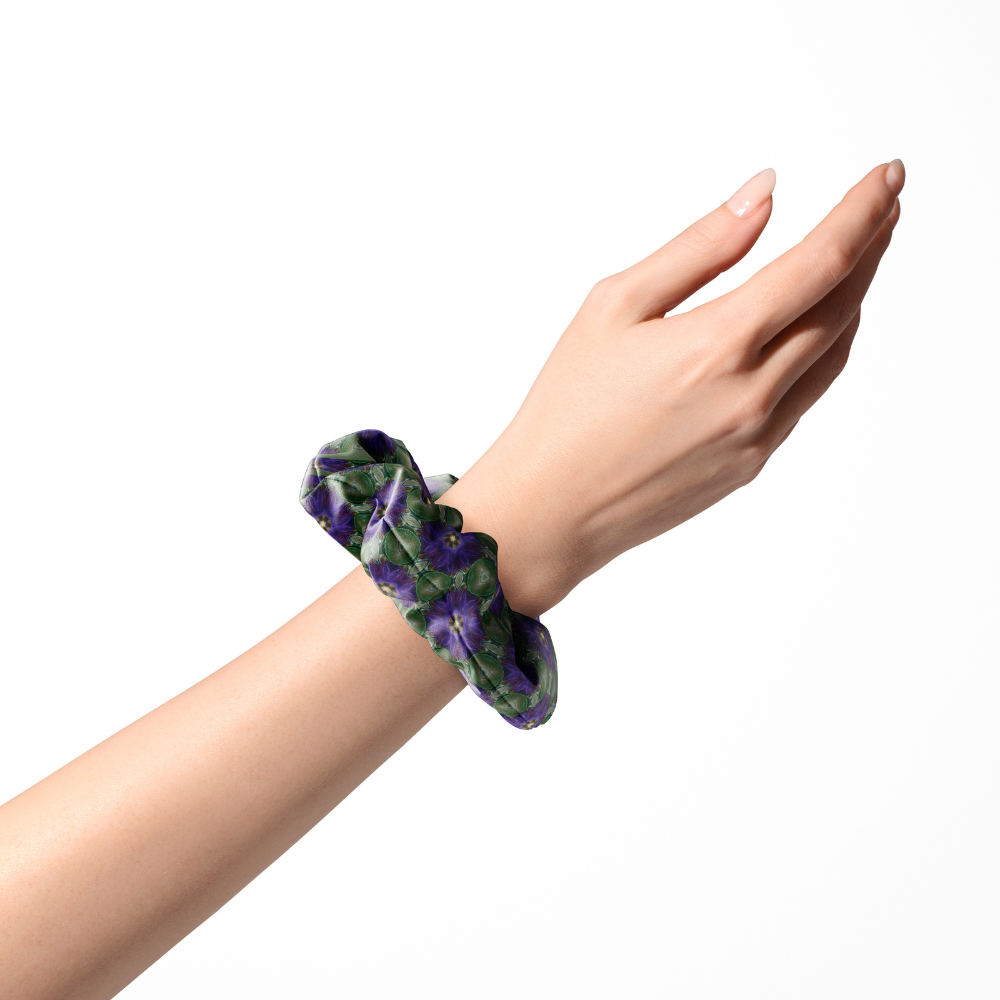 Maxi Scrunchie Pétalos y Estrella L