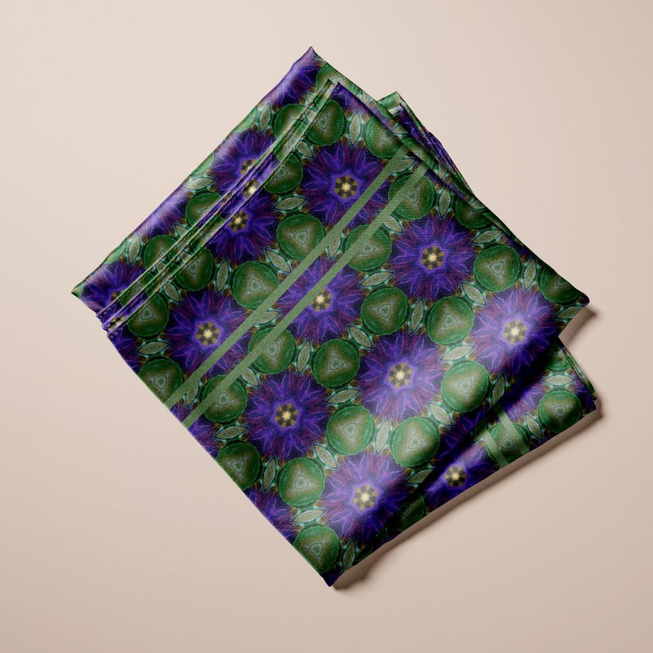 Pañuelo Pétalos y Estrellas Eco-Luxe L