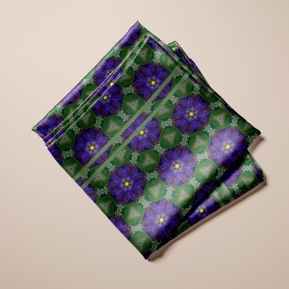 Pañuelo Pétalos y Estrellas Eco-Luxe L