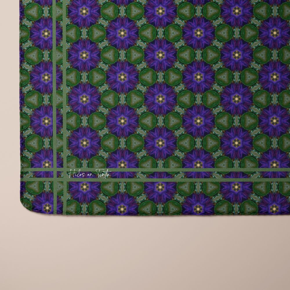 Pañuelo Pétalos y Estrellas Eco-Luxe L
