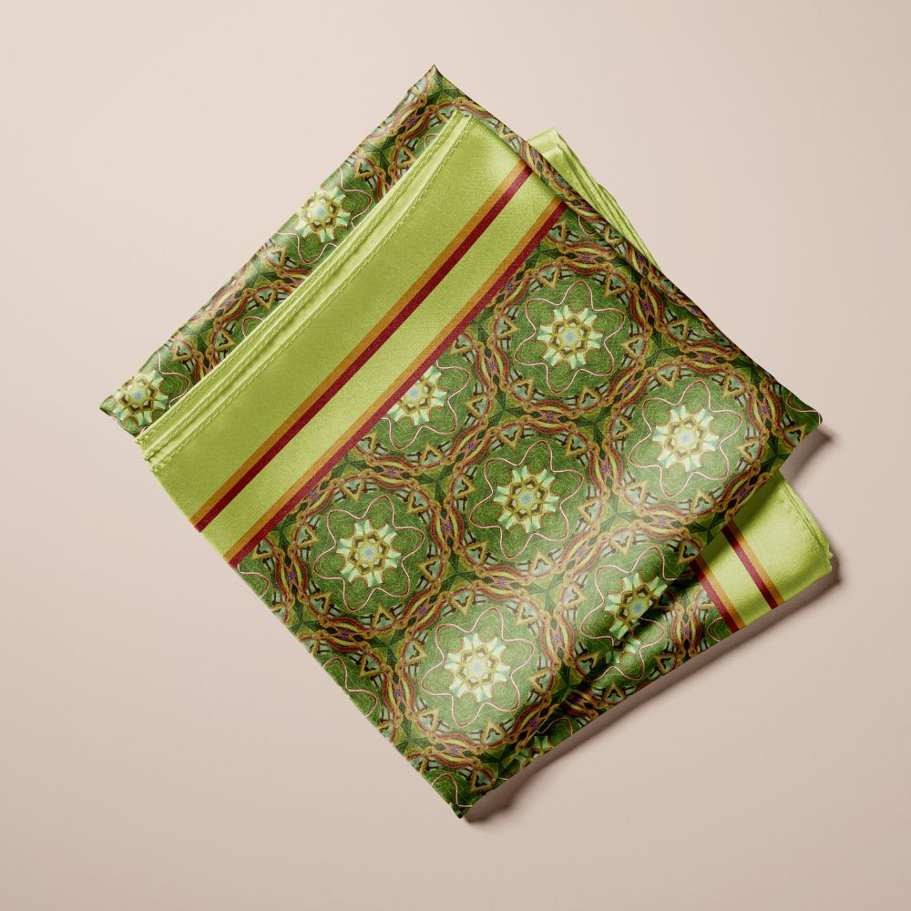 Pañuelo Pétalos y Estrellas Eco-Luxe M