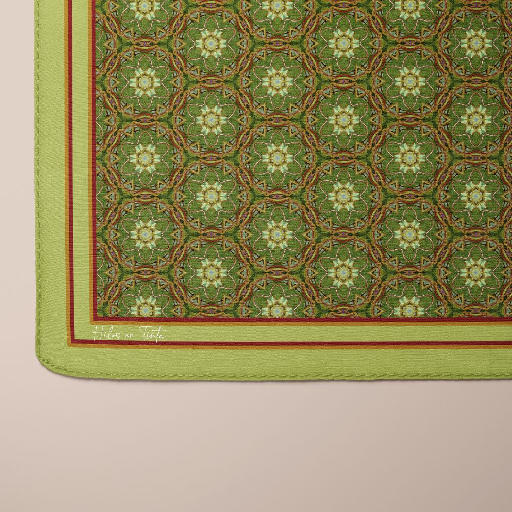 Pañuelo Pétalos y Estrellas Eco-Luxe M
