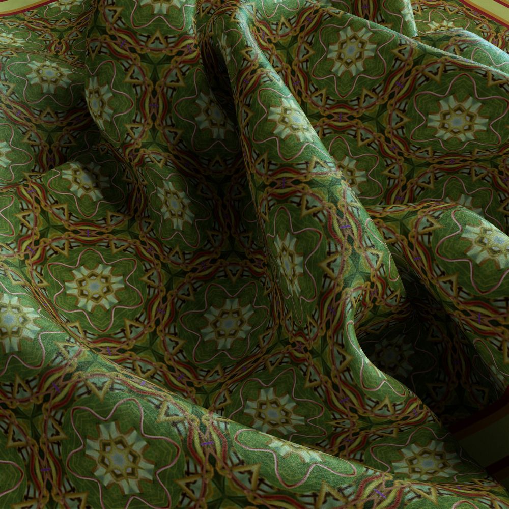 Pañuelo Pétalos y Estrellas Eco-Luxe M
