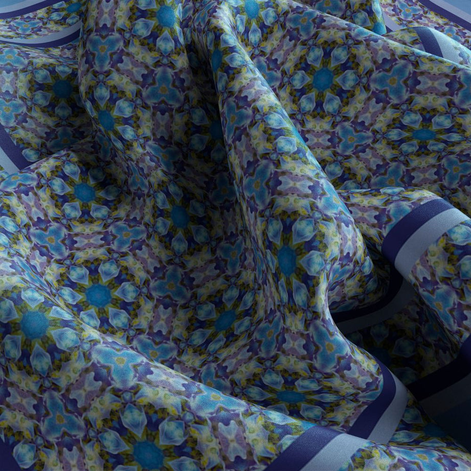 Pañuelo Pétalos y Estrellas Eco-Luxe C