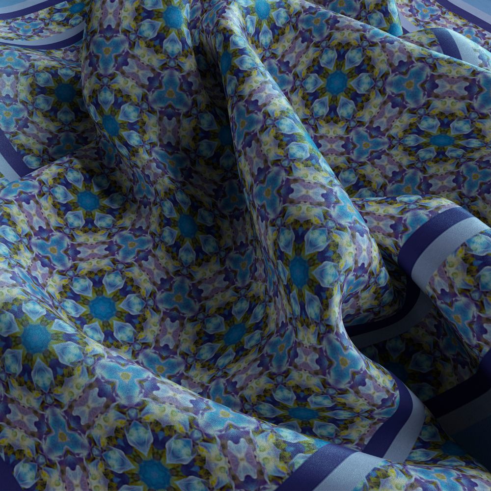 Pañuelo Pétalos y Estrellas Eco-Luxe C