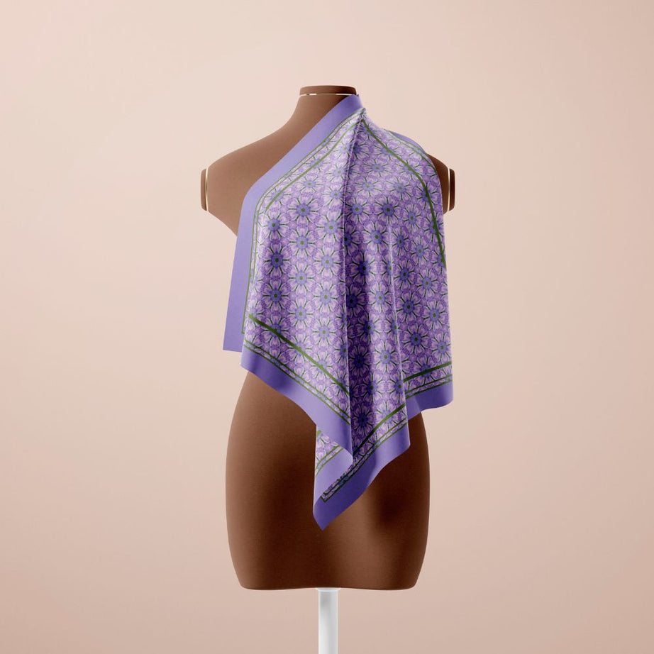 Pañuelo Pétalos y Estrellas Eco-Luxe D