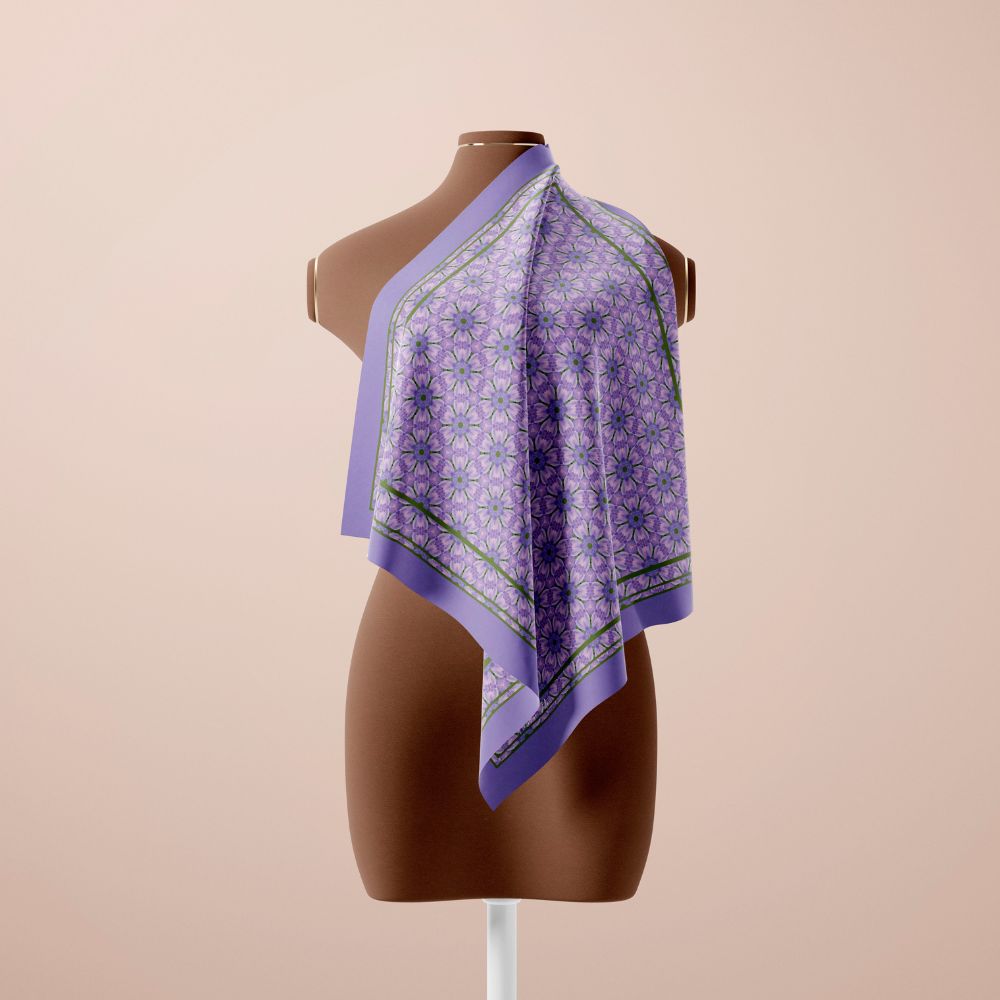 Pañuelo Pétalos y Estrellas Eco-Luxe D
