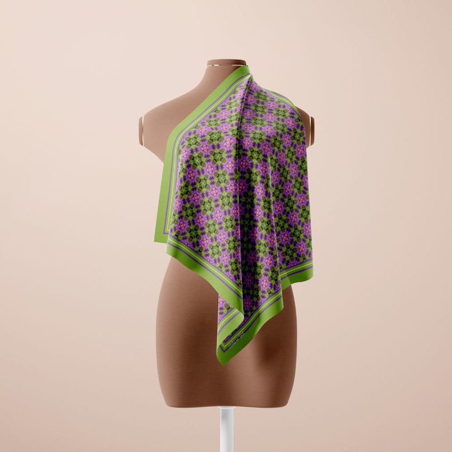 Pañuelo Pétalos y Estrellas Eco-Luxe E
