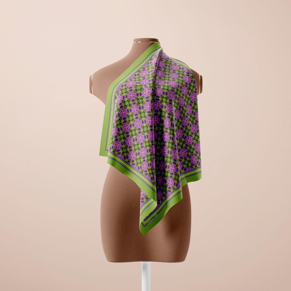 Pañuelo Pétalos y Estrellas Eco-Luxe E