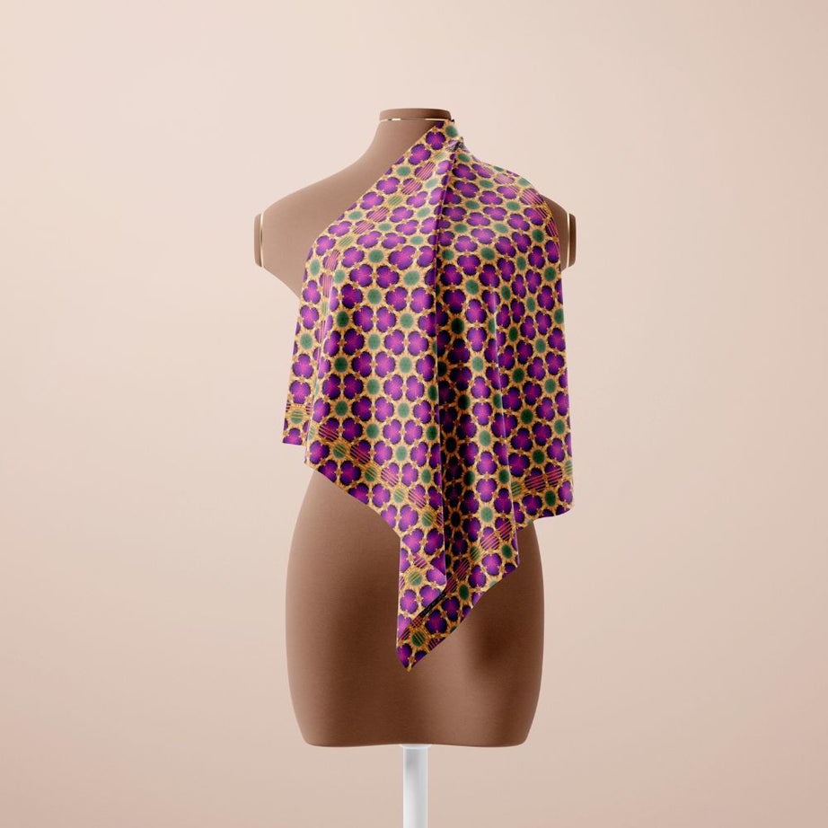 Pañuelo Pétalos y Estrellas Eco-Luxe F