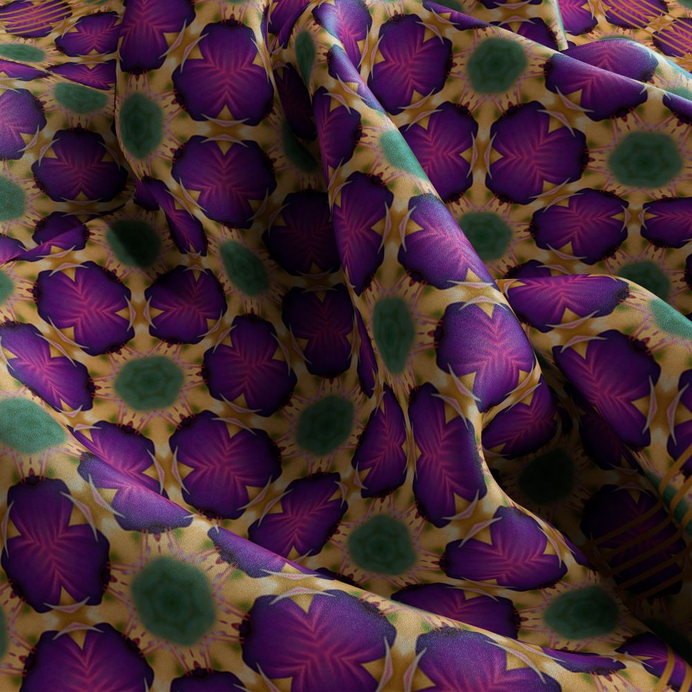 Pañuelo Pétalos y Estrellas Eco-Luxe F