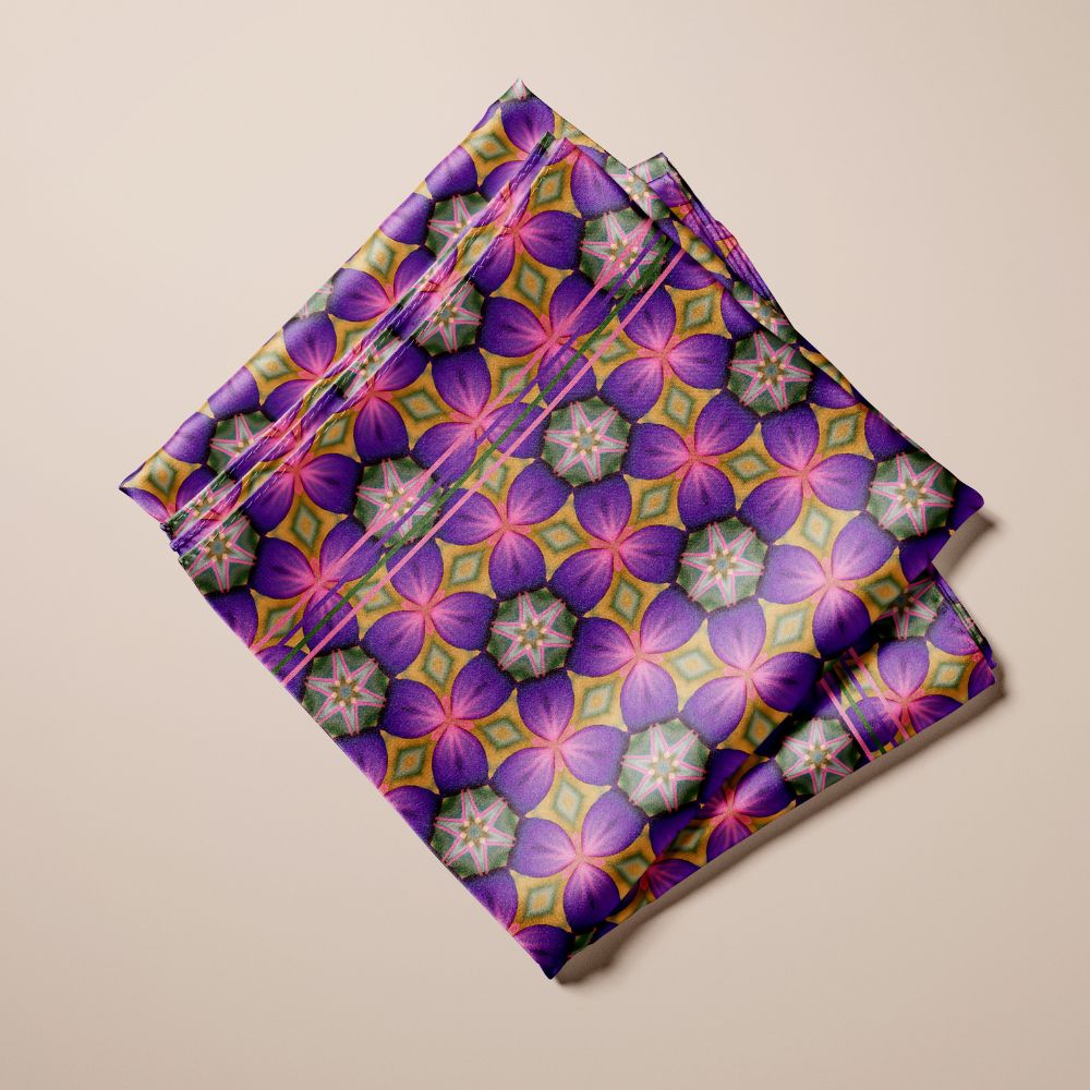 Pañuelo Pétalos y Estrellas Eco-Luxe H