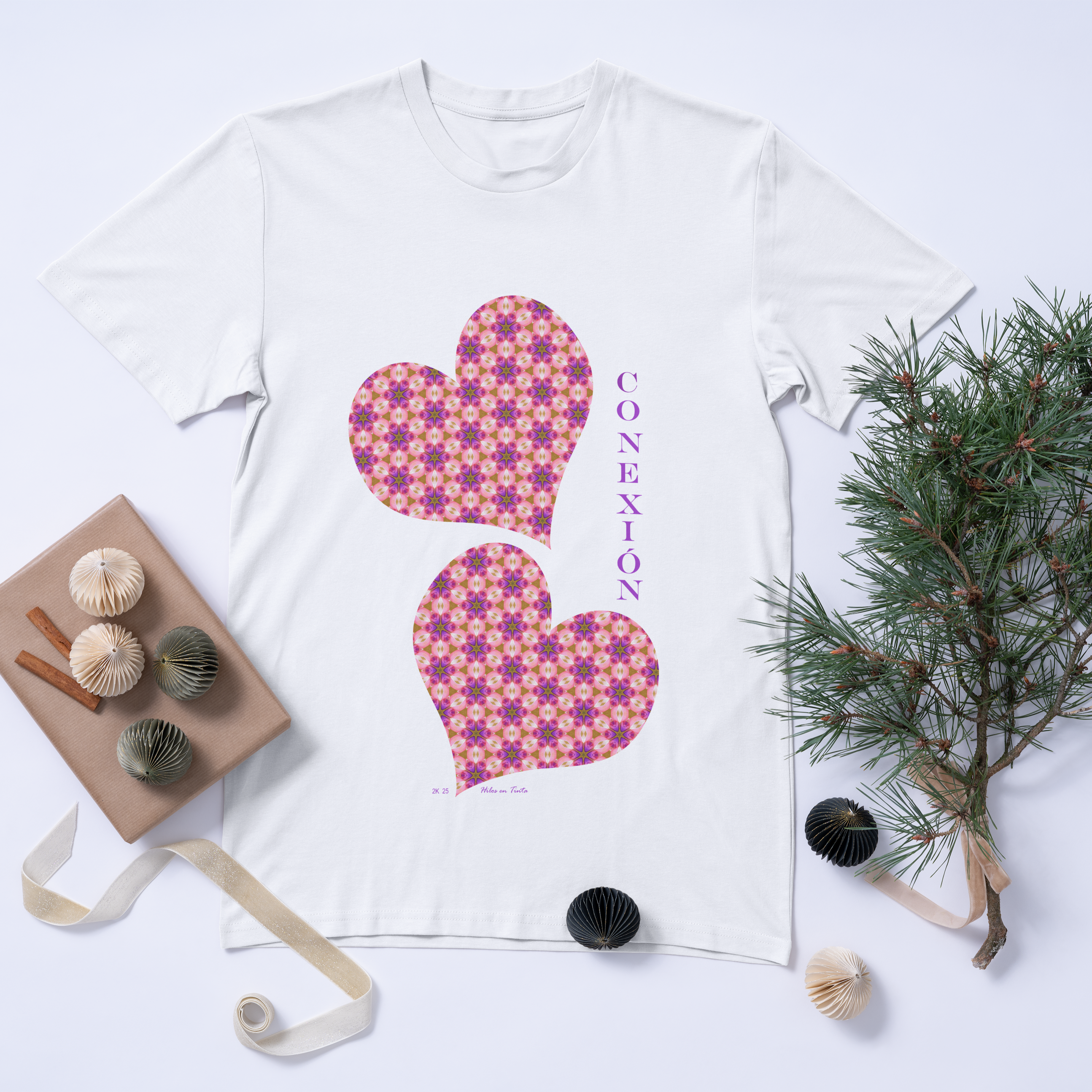 Polera mujer manga corta CONEXIÓN SERENA 100% algodón