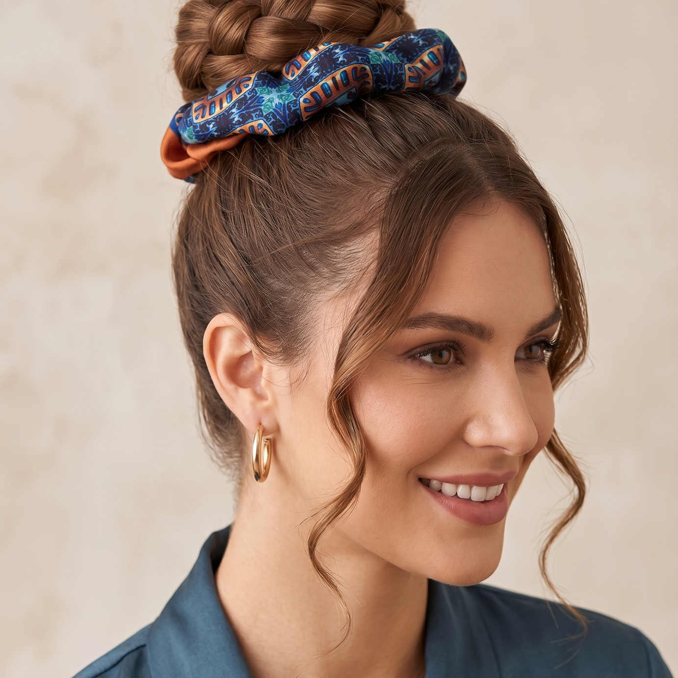 Maxi Scrunchie Mayólica B